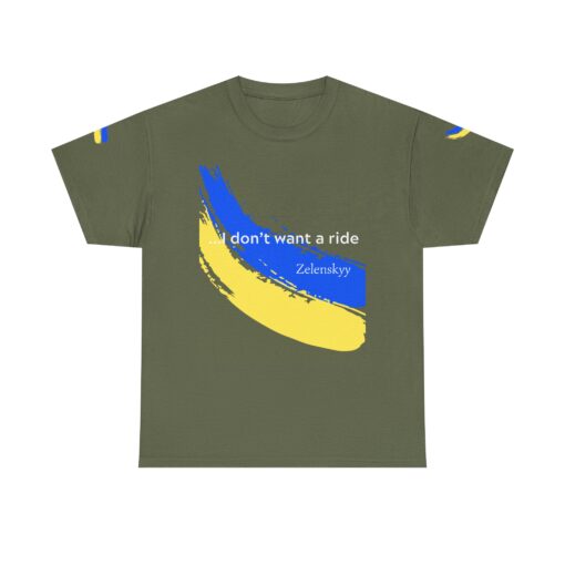 Support Ukraine Flag Colors Shirt, Zelenskyy Quote Tee, Stand with Ukraine, Freedom Human Rights Support Shirt, Patriot Ukraine - Image 2