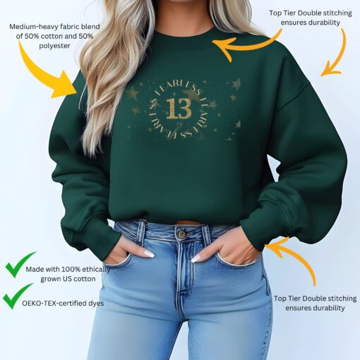 Fearless Tour Sweatshirt, The Eras Tour Version Sweatshirt, Fearless Album Unisex Crewneck Sweatshirt, Lucky 13 Sweatshirt